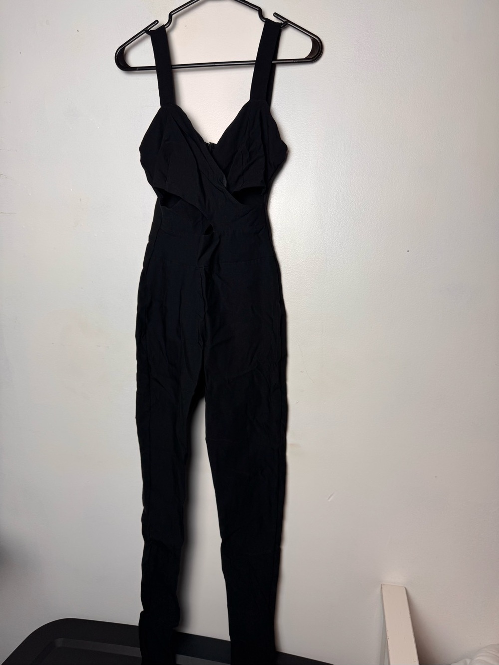 Fashion nova black romper size-medium